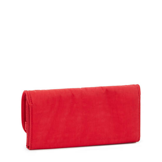 Kipling Money Land Snap Portefeuille Rood | België 1425EB